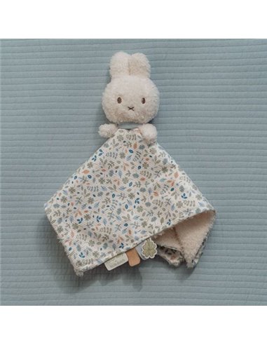Doudou Carré Miffy Lucky Leaves  - Little dutch