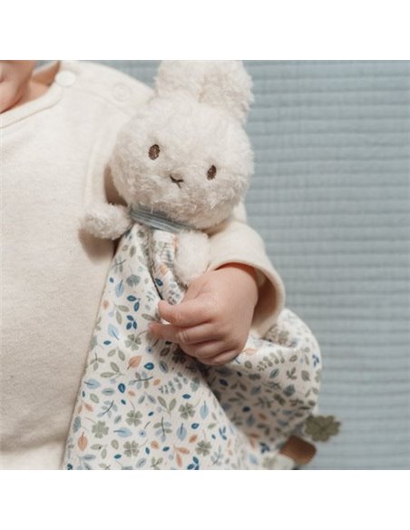 Doudou Carré Miffy Lucky Leaves  - Little dutch