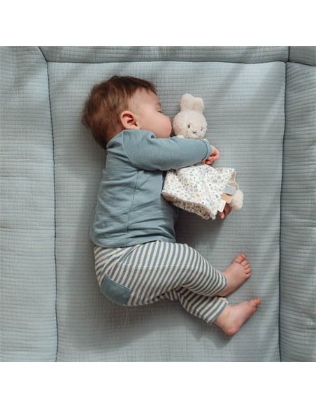 Doudou Carré Miffy Lucky Leaves  - Little dutch