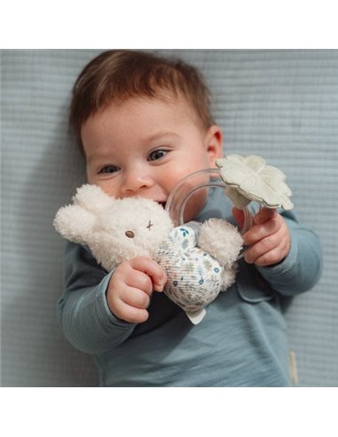 Anneau Hochet Miffy Lucky Leaves  - Little dutch