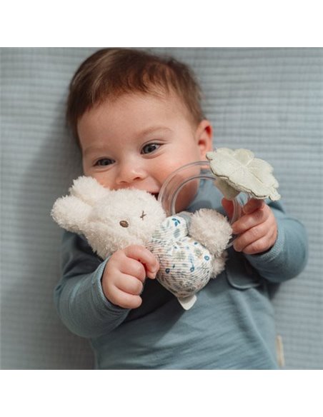 Anneau Hochet Miffy Lucky Leaves  - Little dutch