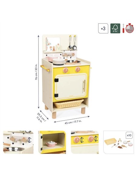 Cuisine en Bois Mamie Soleil - Janod