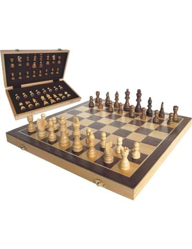 ECHIQUIER EN BOIS PLIANT 38CM