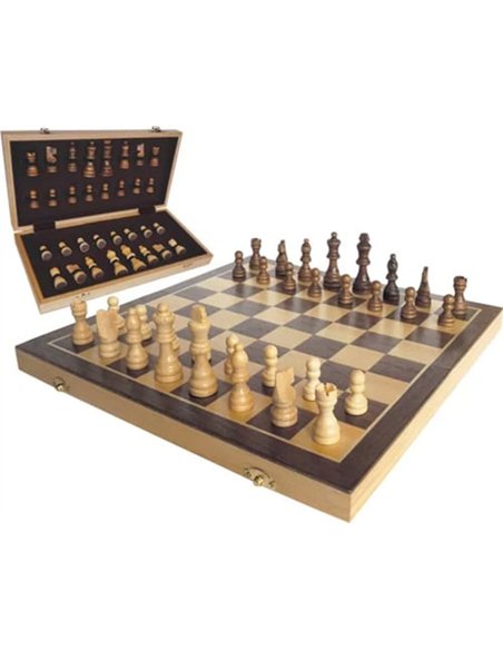ECHIQUIER EN BOIS PLIANT 38CM