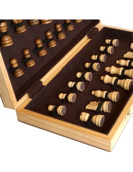 ECHIQUIER EN BOIS PLIANT 38CM