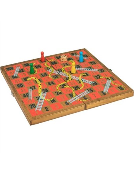 Professor Puzzle jeu de société Serpents et échelles