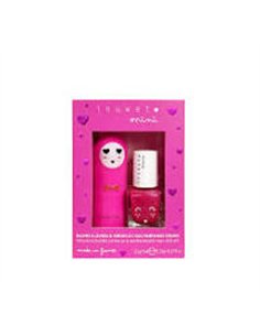 INUWET COFFRET DUO BAUME VERNIS FUSHIA