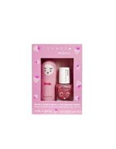 INUWET COFFRET DUO BAUME VERNIS FRAISE
