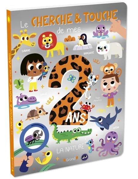 Le grand cherche & touche de mes 2 ans - La nature - grund