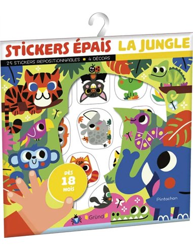 STICKERS EPAIS - LA JUNGLE