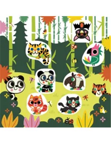 STICKERS EPAIS - LA JUNGLE