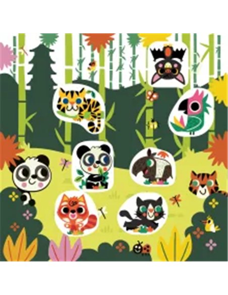 STICKERS EPAIS - LA JUNGLE