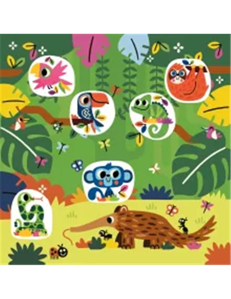 STICKERS EPAIS - LA JUNGLE