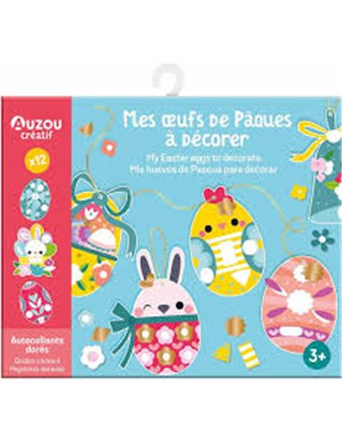 Ma pochette d'artiste - Mes oeufs de pâques à décorer