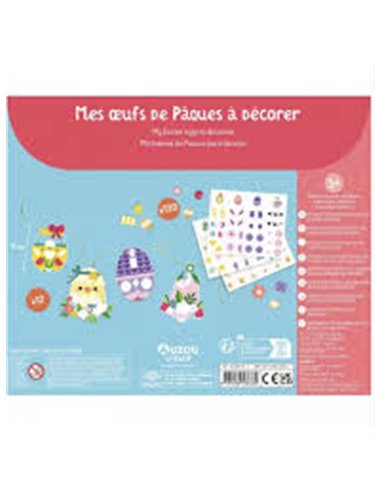 Ma pochette d'artiste - Mes oeufs de pâques à décorer