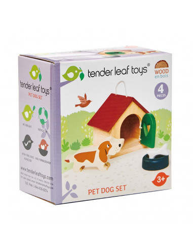 Set animal de famille chien
