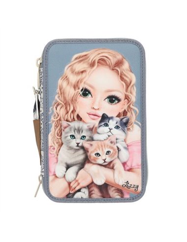 TOPModel Trousse 3 niveaux CAT LOVE