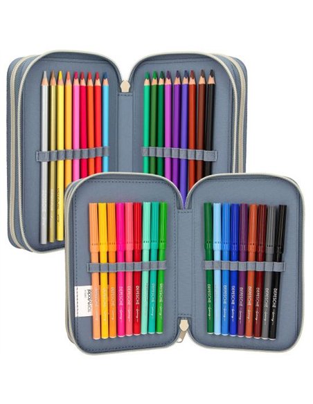 TOPModel Trousse 3 niveaux CAT LOVE