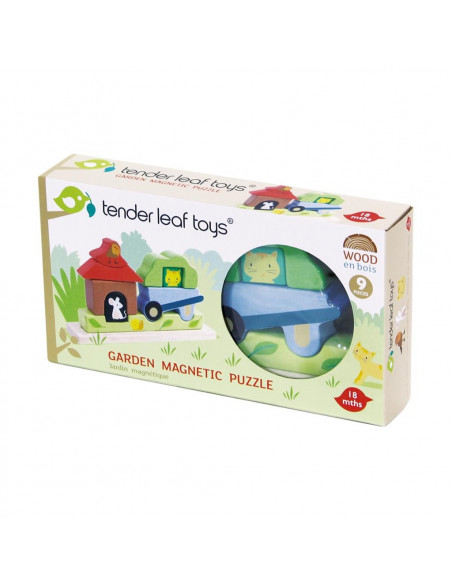 Puzzle Magnétique Jardin