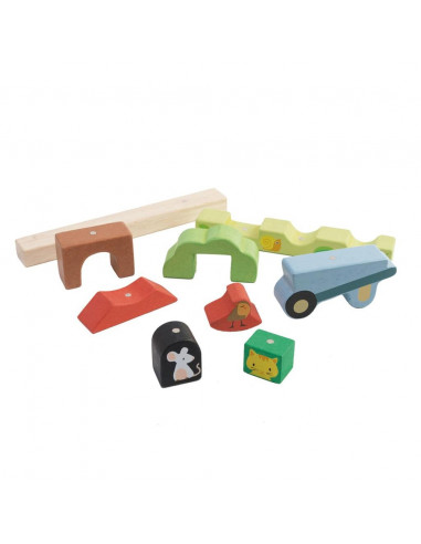 Puzzle Magnétique Jardin