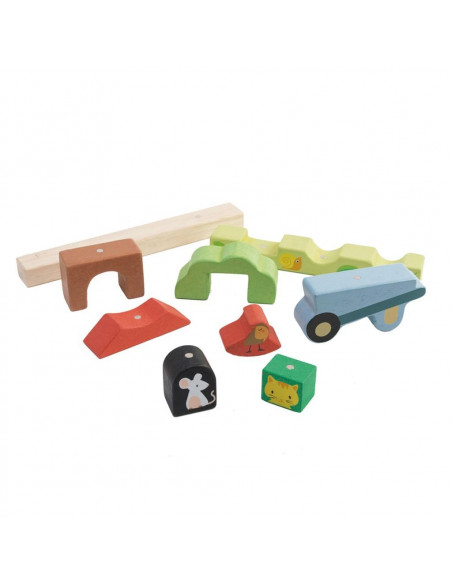 Puzzle Magnétique Jardin