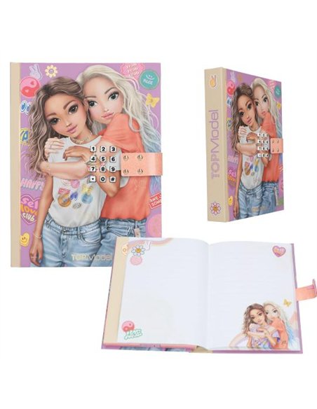 TOPModel Journal à code secret avec son GIRL POWER