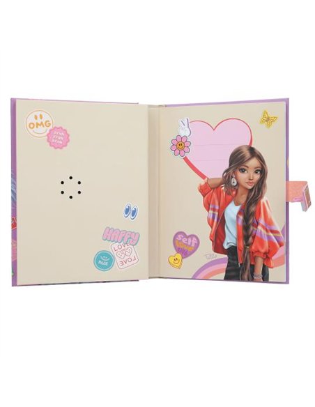 TOPModel Journal à code secret avec son GIRL POWER