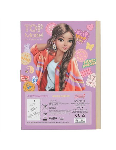 TOPModel Journal à code secret avec son GIRL POWER