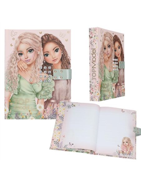 TOPModel Journal à code secret avec son SUMMER FEELING