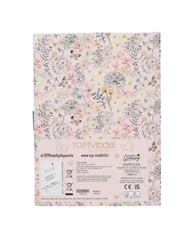 TOPModel Journal à code secret avec son SUMMER FEELING