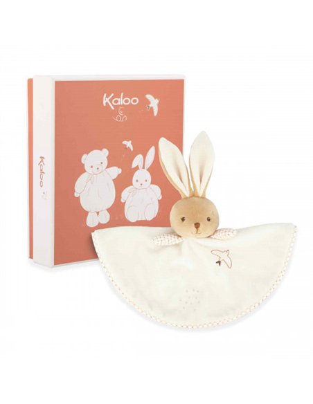 Doudou lapin rond Crème - Kaloo