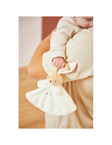 Doudou lapin rond Crème - Kaloo