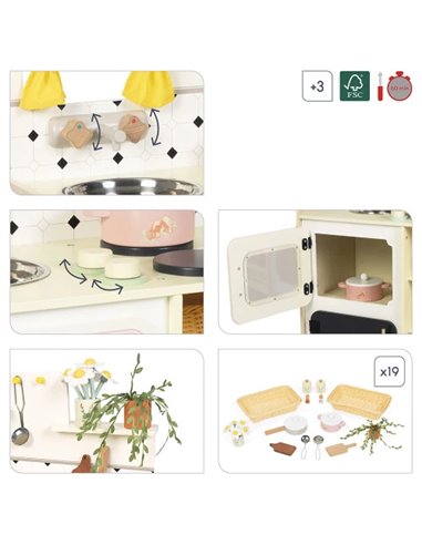 Grande Cuisine en bois Mamie Soleil - Janod