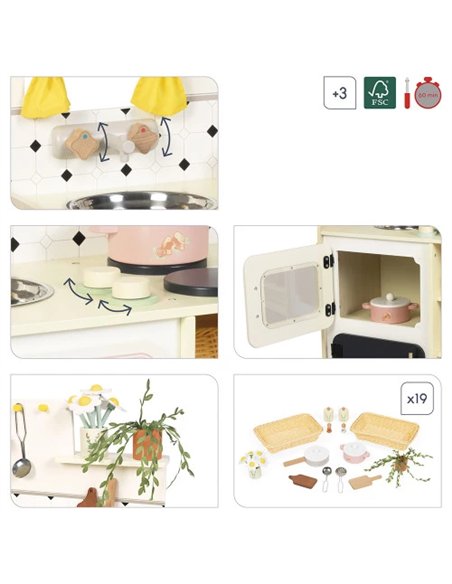 Grande Cuisine en bois Mamie Soleil - Janod