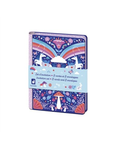 Set d'invitations Licorne Dreamland - Janod