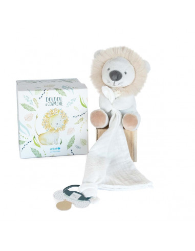 Attache sucette lion