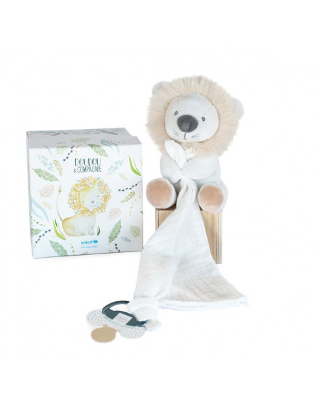 Attache sucette lion