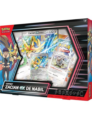Pokémon : Coffret ex Mars Zacian-ex de Nabil