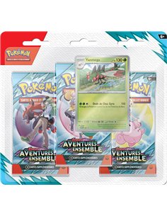 Pokémon EV09 : pack 3 boosters aventures ensemble 2