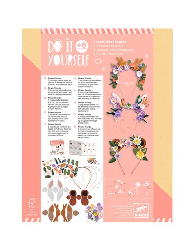 PARURES BIJOUX DIY - Flower friends - djeco