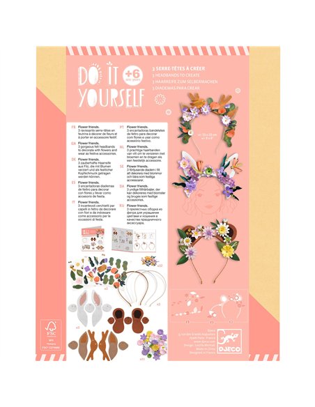 PARURES BIJOUX DIY - Flower friends - djeco