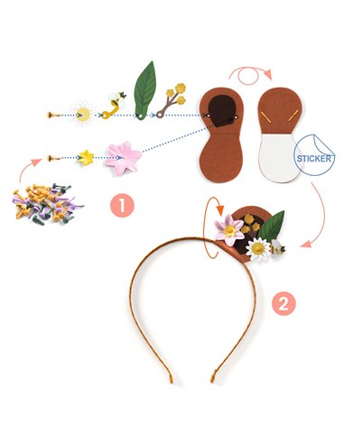 PARURES BIJOUX DIY - Flower friends - djeco