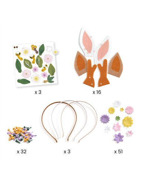 PARURES BIJOUX DIY - Flower friends - djeco