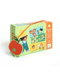 PUZZLE DUO - Duo chiffres - djeco