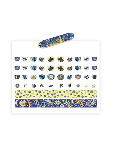 NAILS STICKERS - Reflets de lune - djeco