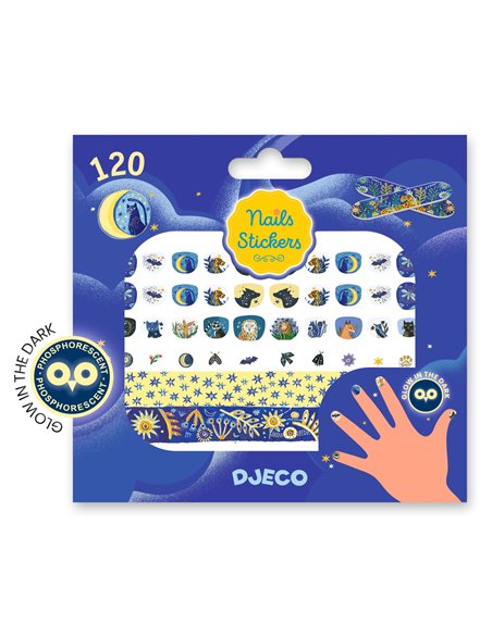 NAILS STICKERS - Reflets de lune - djeco