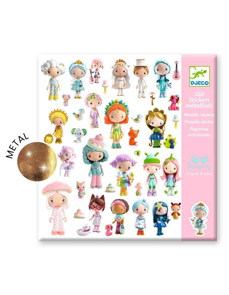 STICKERS PAPIER - Tinyly - Djeco