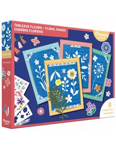 Mon coffret d'artiste - Tableaux fleuris - auzou