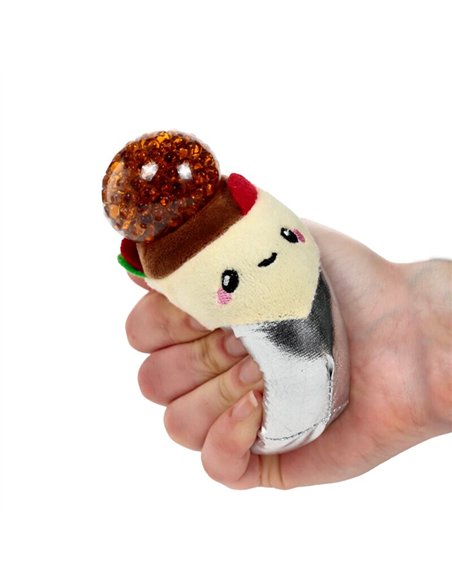 Jouet Peluché à Presser Queasy Squeezies - Foodiemals