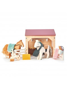 Tender leaf toys meuble de poupées, écurie 2